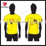 2016 OEM Service Funny Yellow Short Sleeves Quick Dry Fishing T Shirts Fishing T Shirts Printed thumbnail-1