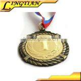 Antique-bronze-matt Silver Ribbon Medal thumbnail-6