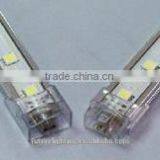 Indoor Display Show Aluminum Housing SMD5050 Strip 20cm Dimmable 24V 12V Led Light Bar Warm White thumbnail-2