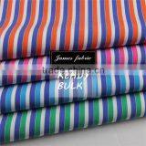 100% Cotton Spring/Summer Shirting & Dress Fabric, Cotton Colorful Stripe Fabric