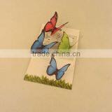 Sticky Memo Notepad Advertising Butterfly Sticky Memo