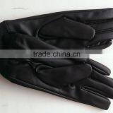 PU leather gloves magic touch screen gloves full touch gloves