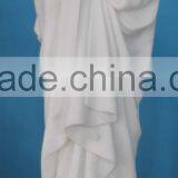 White Marble Carved Buddha Statue thumbnail-1