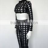 Bonvatt Europe and the United States Sexy Self Cultivation Spent Two Piece Bandage Pants Nightclubs thumbnail-6