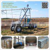 China Agricultural Lateral Move Irrigation System With Big End Gun Sprinker For Large Farmland With Mobile Control