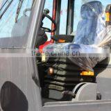 1 Ton Articulated Mini Loader for Sale With Hydraulic Transmission and Electric Joystick thumbnail-6