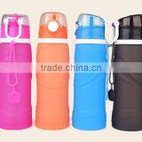 Silicone Folding Bottle Use for Go Outdoors Travel, Running, go Hiking thumbnail-1