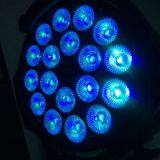 Auto Control 6/10chs Cheap Affordable Equipment Led Light Disco 18pcsx15w RGBWA UV 5in1 Par Light Can on Line Shopping thumbnail-5