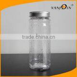 Empty Food Grade Plastic Food Storage Jars 330ml With Aluminum Cap thumbnail-4