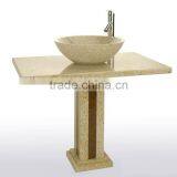 Yellow Countertops With Granite Sink thumbnail-1