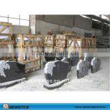 Black Granite Heart Tombstone thumbnail-1