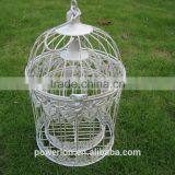 Powder Coating Garden Iron Handmade Bird Cage thumbnail-2