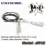 Speed Jump Rope UIC-JR12, Ball Bearing Metal Handle, Stainless Steel Cable thumbnail-1