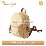 Brown Kraft Paper School Bag Backpack, Washable Paper Bag for Students thumbnail-5