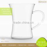 Crystal Personalized Clear Glass Hand Blowing Beer Mug thumbnail-1