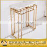 New Table Center Stainless Steel Base Design Modern Tea Table thumbnail-3