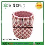 Irregular Modern Home Decor Porcelain Vase thumbnail-3