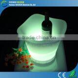 PE Plastic 16 Color Changing Rechargeable Bar LED Ice Bucket For Beer thumbnail-3