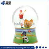 Personalized Basketball Water Snow Globe thumbnail-4