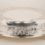 Silver Plated Shiny Wedding Cake Stand thumbnail-1