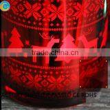 Sliver Laser Red Glass Votive Holders thumbnail-4