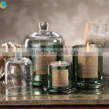 Christmas Candle Holder With Glass Bell Jar Dome Wholesale thumbnail-5