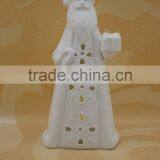 Wholesale Porcelain Tealight Candle Holder With Santa Claus Shape thumbnail-1