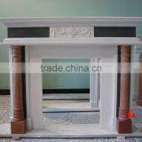 Concise Style Marble Fireplace Mantel thumbnail-1