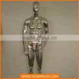 New Products Fiberglass Male Gold Mannequin thumbnail-1