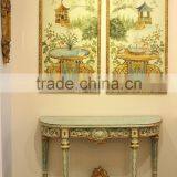Hand Painted Furniture Classic Console Table Trends 2017 thumbnail-3