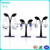 Hot Laser Engraving Beautiful Dancing Girl Shaped Acrylic Earring Display Stand Holder 72holes thumbnail-6