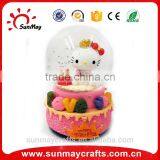 Custom Polyresin Happy Birthday Snow Globe for Sale thumbnail-1