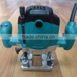 GOLDENTOOL 6mm/8mm 1200w Power Small Plunge Router Milling Machine Portabel Electric Hand Mini Wood Router