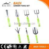 Садовой инструмент с зелёной рукояткой из термопластичного эластомера  и корпусом из алюминиевого сплава thumbnail-1