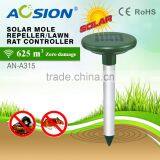 Aosion hot selling solar garden ultrasonic mole repeller