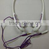 Behind-the-neck Fitness Earphones With Volume Control and Clothing Clip thumbnail-1