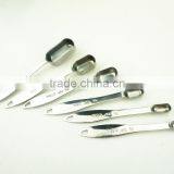 42140 6pcs Stainless Steel Nesting Measuring Cups and Spoons Set thumbnail-3