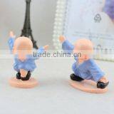 Mini CUTE Fashional Resin Decoration ,Zakka Furnishing Articles Creative Shaolin Kung fu Boy Creative Resin Gifts thumbnail-2