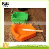 Smoking Accessories Wholesale Promotional Square Round Cigarette Plastic Cigar Ashtray thumbnail-1