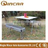 Folding Outdoor Camp Suitcase Picnic Table by WINCAR thumbnail-1