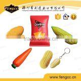 PU Foam Stress Toy / Stress Ball in Food Carrot Shape