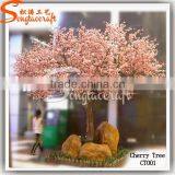 Nice Quality Large Outdoor Silk Light Pink Artitificial Cherry Blossom Trees thumbnail-1