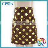 Cute Fashion Kids Girls Children Baby Cotton Beautiful Princess Party Dresses Coffer Plain Skirt Clothes With Knot Headband thumbnail-4