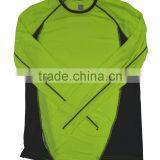 Sport Plain Sublimation Gym Running Tights Wear Custom Blank Long Sleeve Compression Shirt thumbnail-3