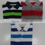 Boys Smart Collar Tees in Interesting Stripes thumbnail-3