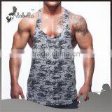 Custom Gym Stringer Tank Top,blank Gym Mens Stringer Singlet Wholesale thumbnail-1