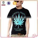 2016 China Manufacturer Custom Men Black Tshirts Bulk thumbnail-4