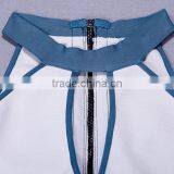 2015 New Arrival Celebrity Sleeveless Blue Keyhole Bandage Dress Cocktail Party Celebrity-inspired Dresses thumbnail-6