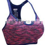 Womens Shockproof Dyeing Without Rims Sports Bra thumbnail-3