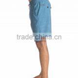 2017 Cusrom Men Board Shorts Stretch Waist Custom 100% Cotton Royal Oxford Shorts Double Flat Welt Back Pockets thumbnail-4